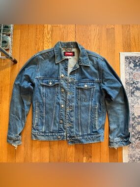 Wrangler Vintage Washed Blue Denim Jacket